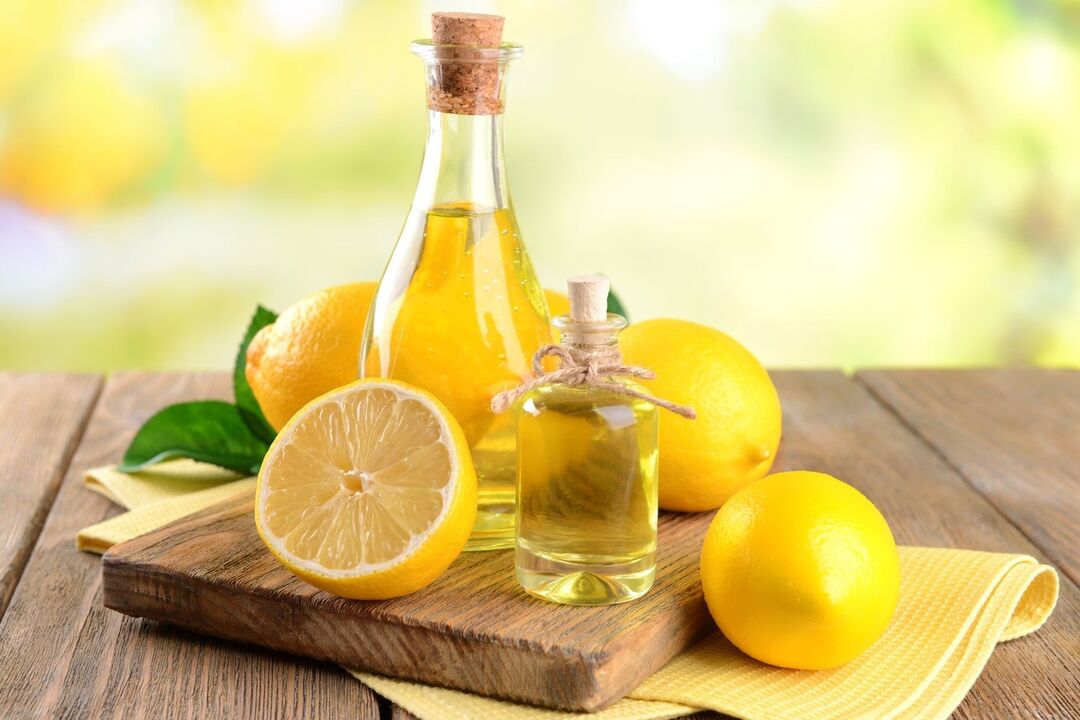 Lemon ether - yang utama untuk memutihkan kulit muka