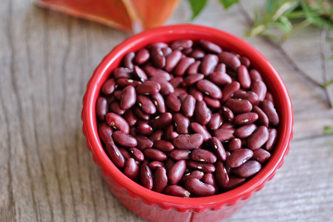 Kacang merah adalah asas topeng anti-penuaan